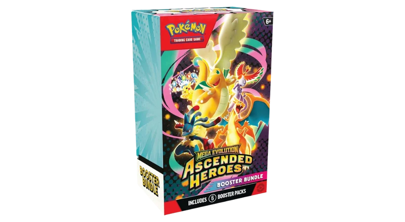 Pokémon Mega Evolution Ascended Heroes Booster Bundle