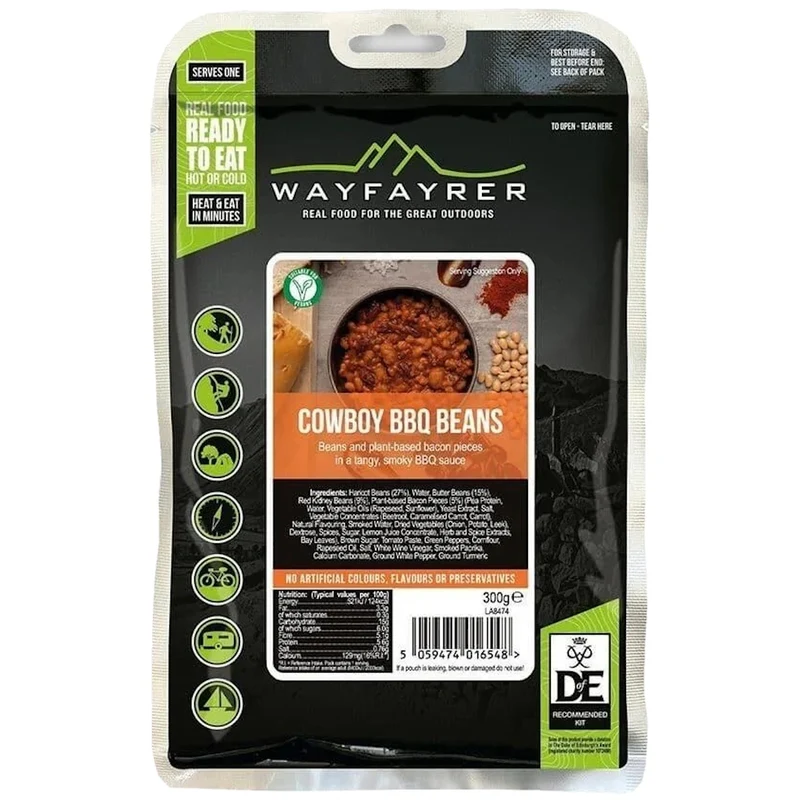 Wayfayrer Ready to Eat Meal Cowboy BBQ Beans