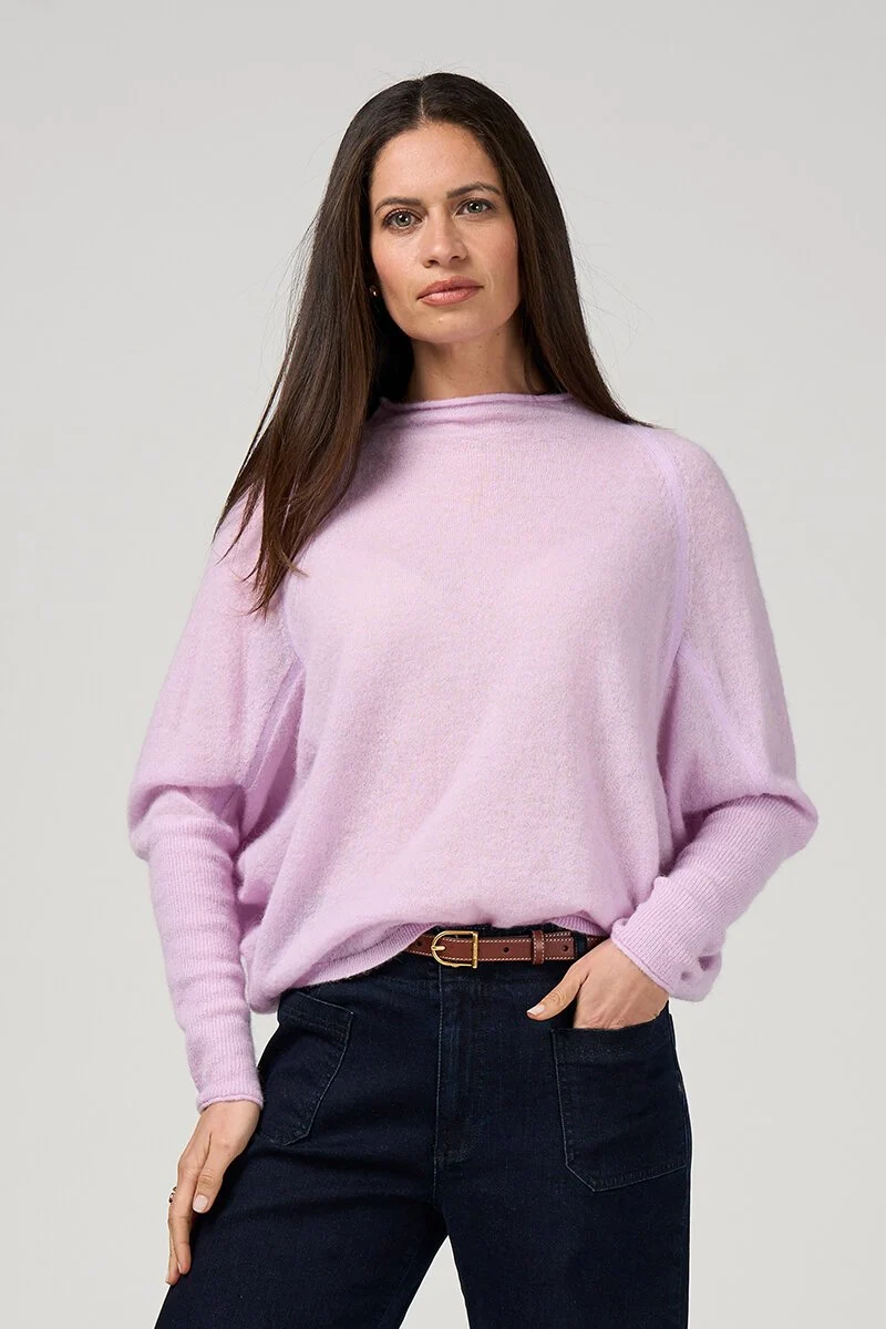 Astoria batwing sweater Lilac