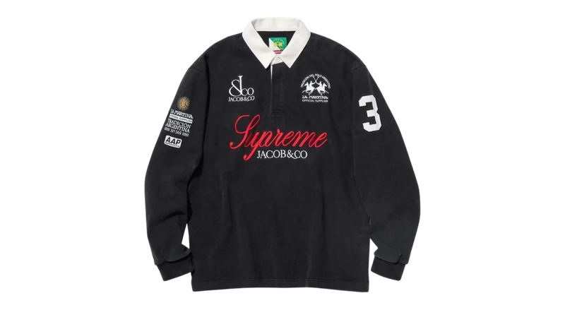 Supreme La Martina Rugby Black