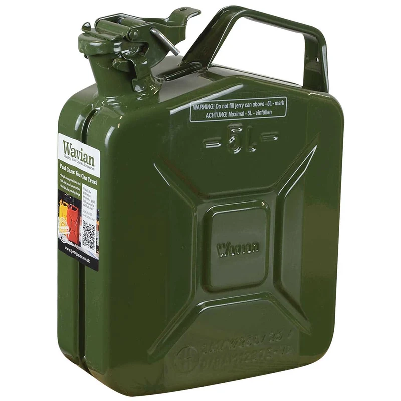 Wavian NATO Steel Jerry Can 5L Khaki Green
