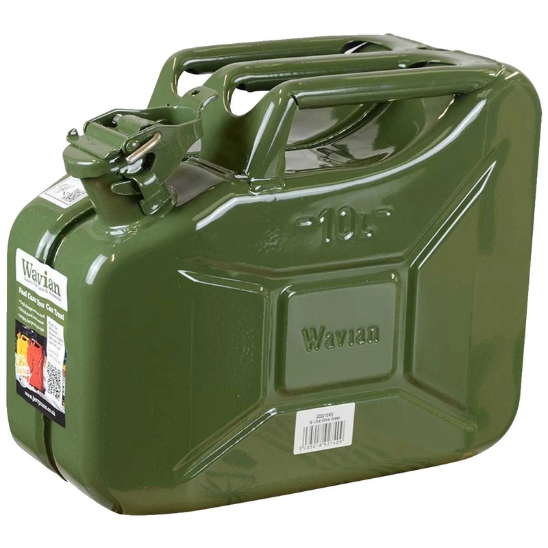 Wavian NATO Steel Jerry Can 10L Khaki Green