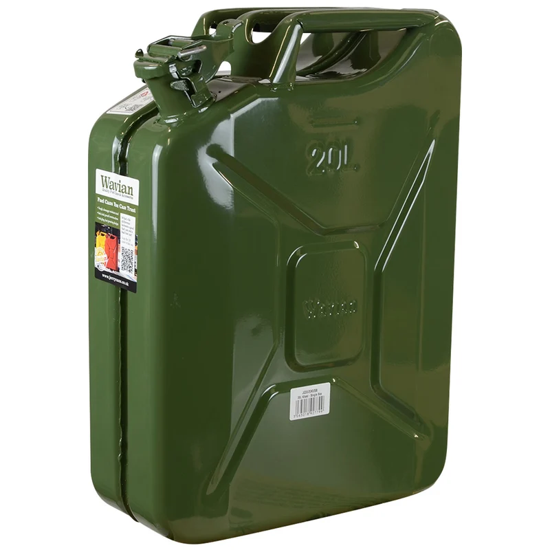 Wavian NATO Steel Jerry Can 20L Khaki Green