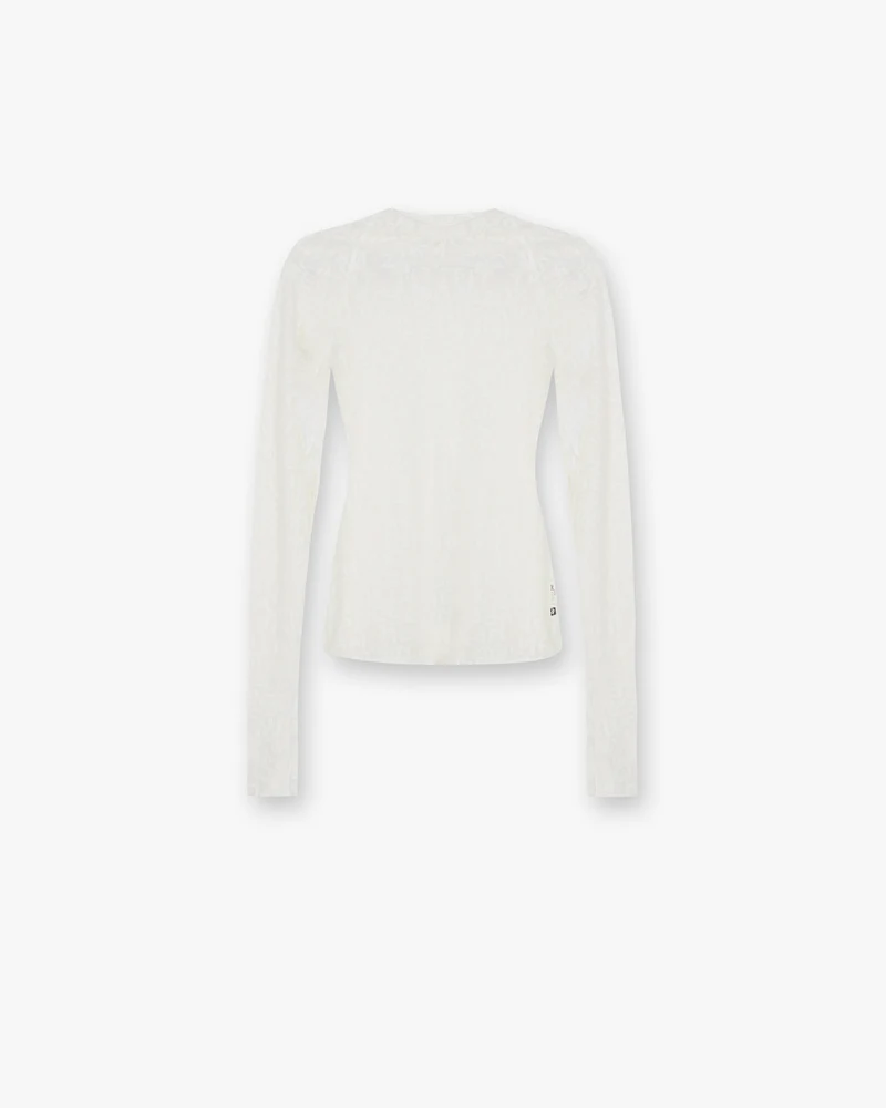 247 Performance Burnout Long Sleeve - Off White