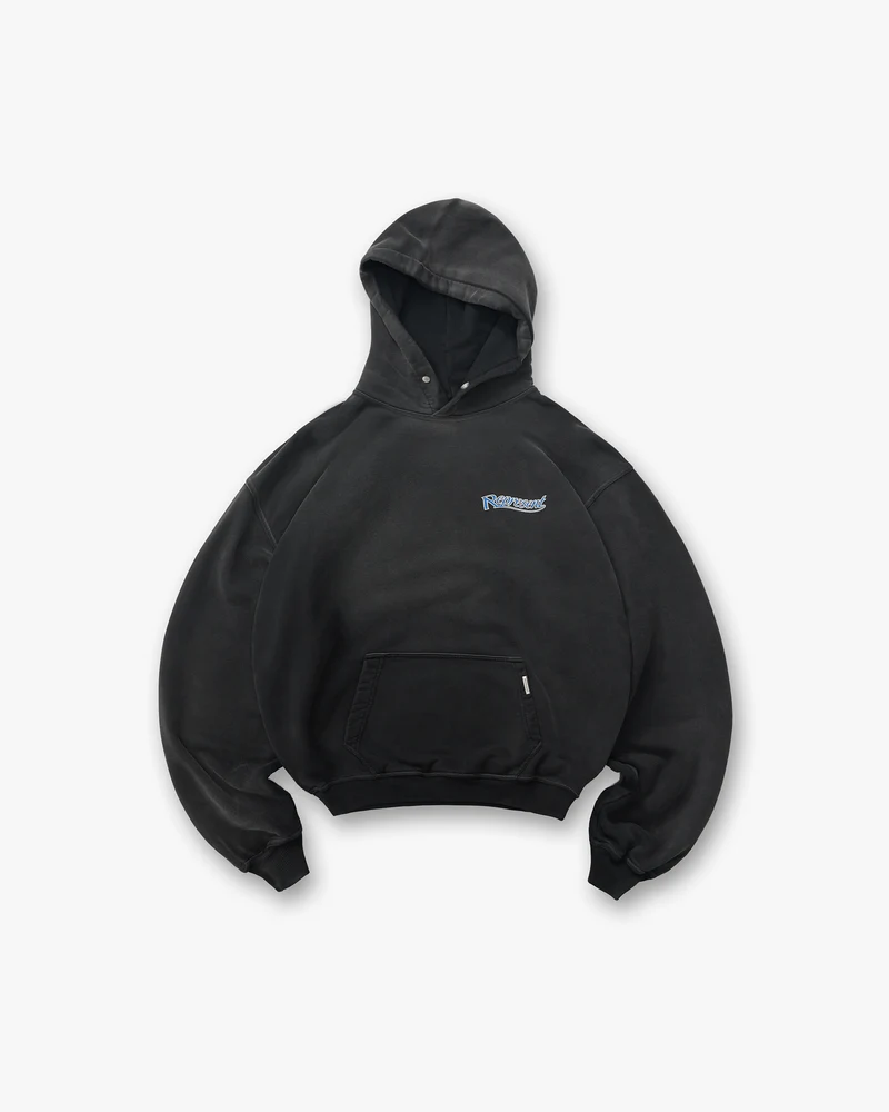 Represent Showcasing Hoodie - Stained Black