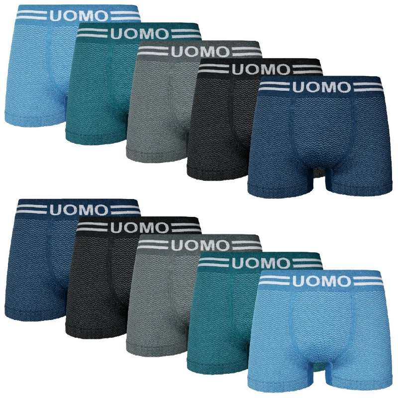 10-Pack mikrofiber kalsonger - Herr Boxer