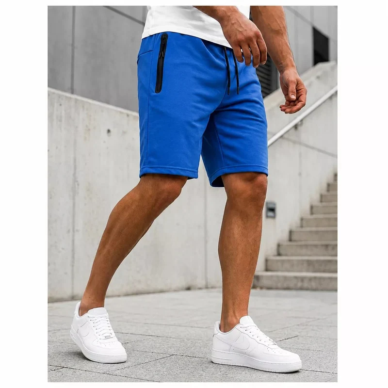 Sweatshorts Herr med Dragkedjefickor - Två färgval