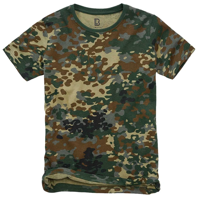 Brandit Kids Cotton T-Shirt Flecktarn Camo