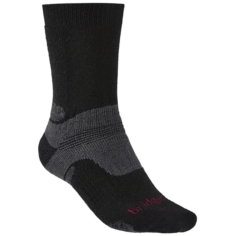 Bridgedale Men's Hike Midweight Merino Performance Boot Sock Black