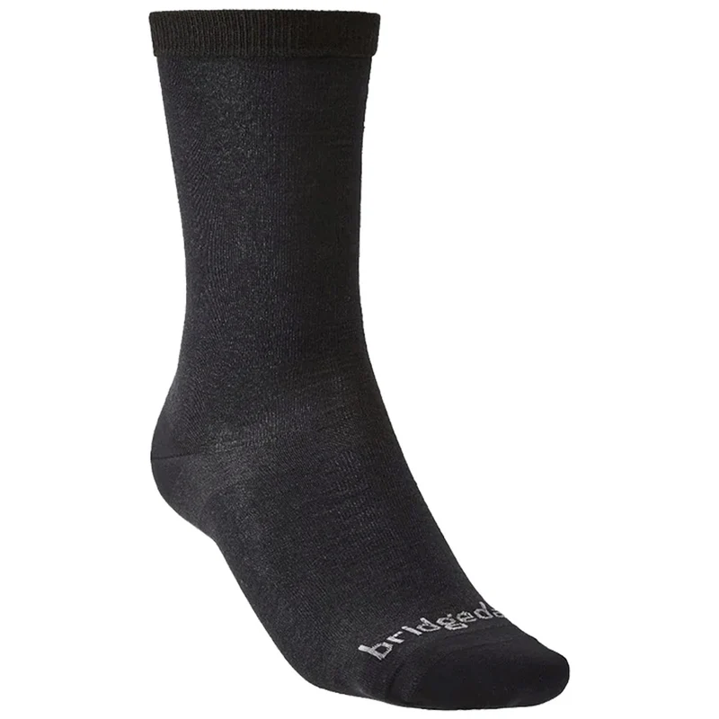 Bridgedale Base Layer Coolmax Liner Sock (Twin Pack) Black