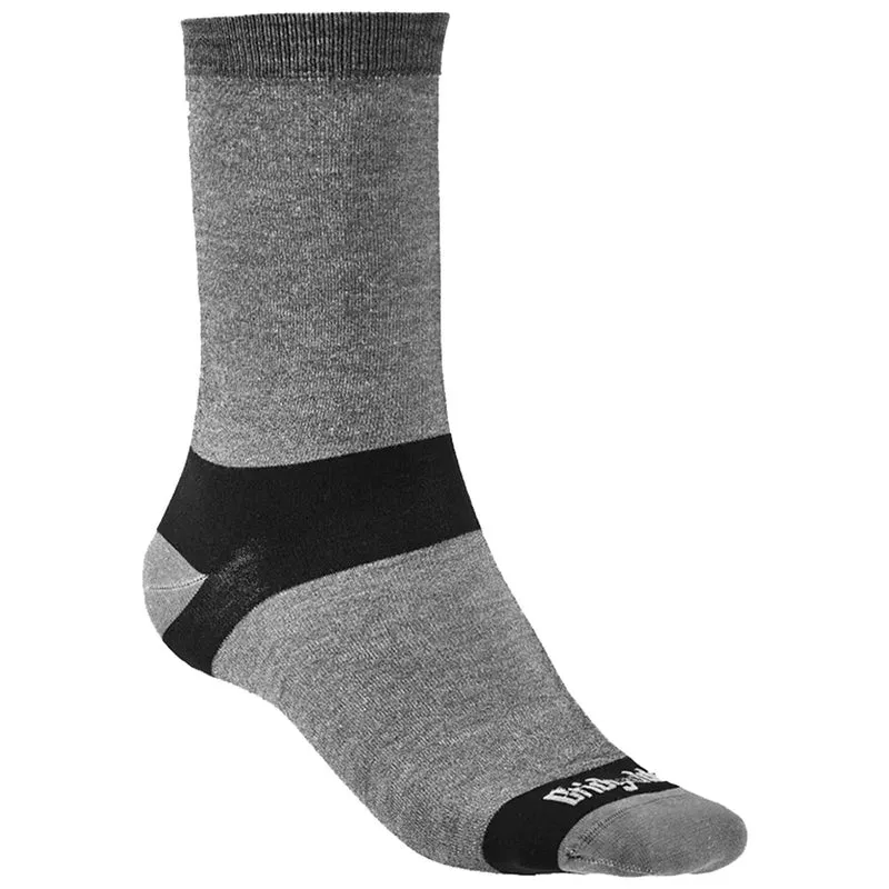 Bridgedale Base Layer Coolmax Liner Sock (Twin Pack) Grey