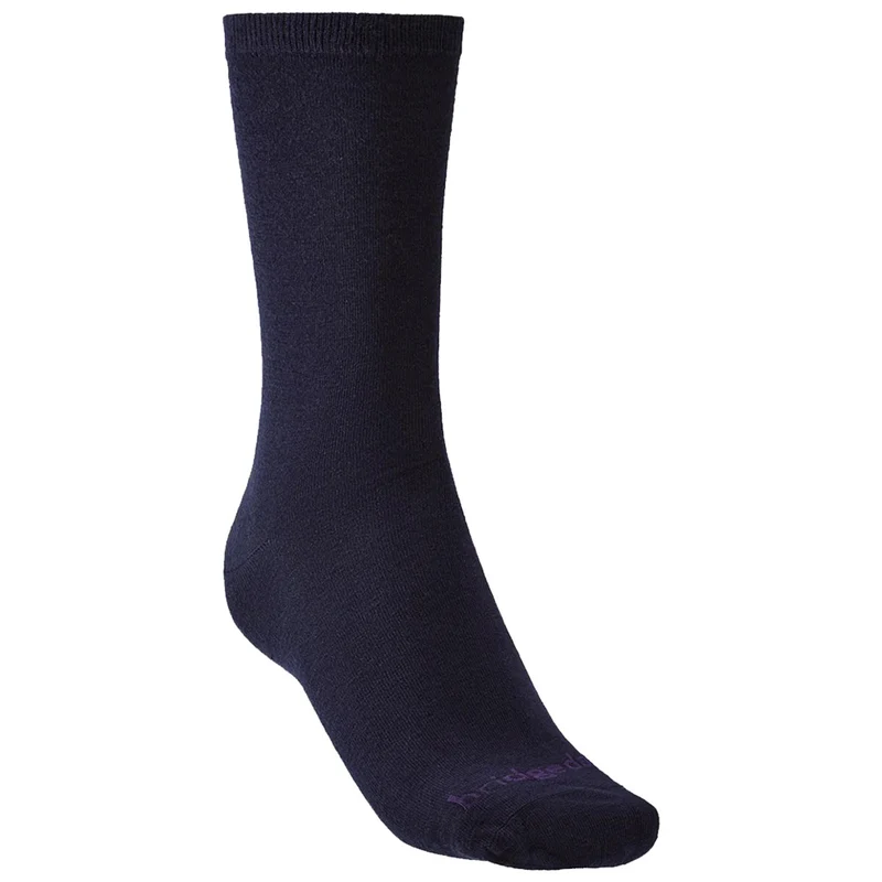 Bridgedale Base Layer Thermal Liner Boot Sock (Twin Pack) Navy