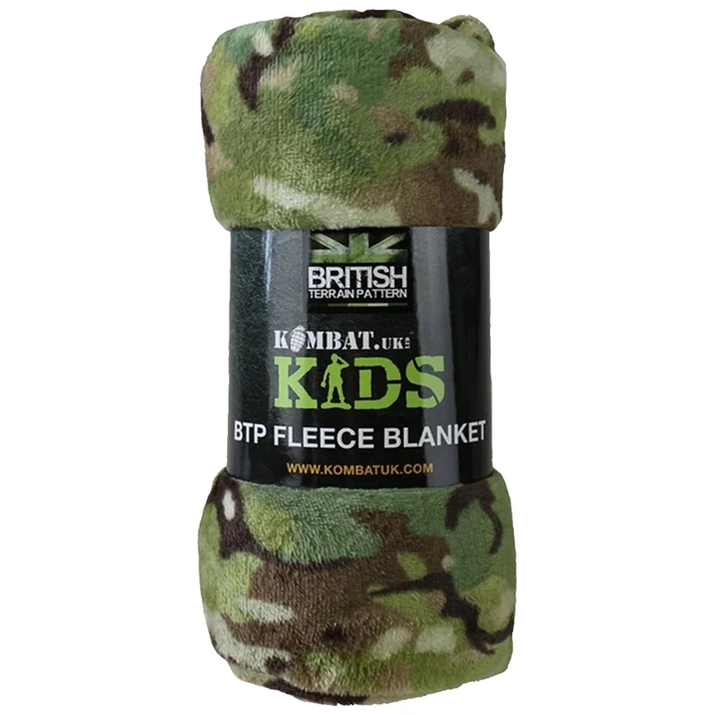 Kombat Kids Fleece Blanket BTP Camo
