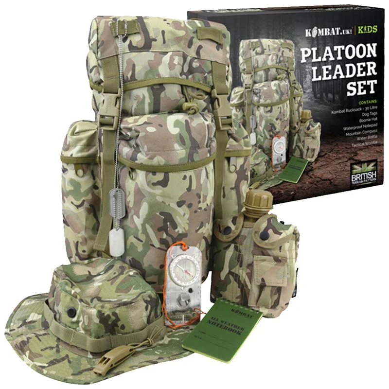 Kombat Kids Platoon Leader Set BTP Camo