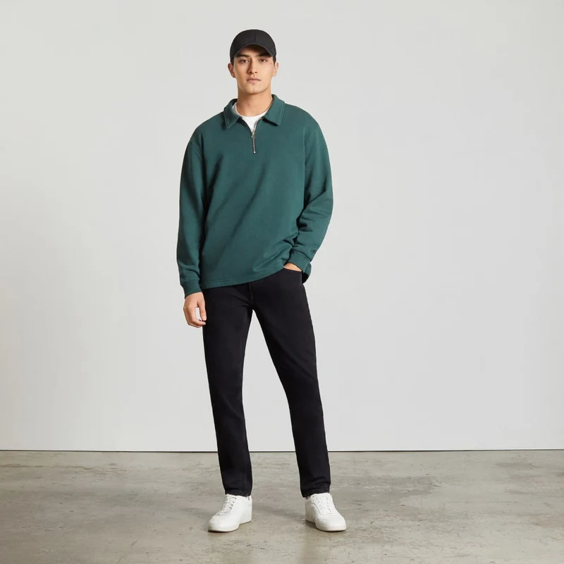 The Organic Cotton Slim-Fit Jean | Coal