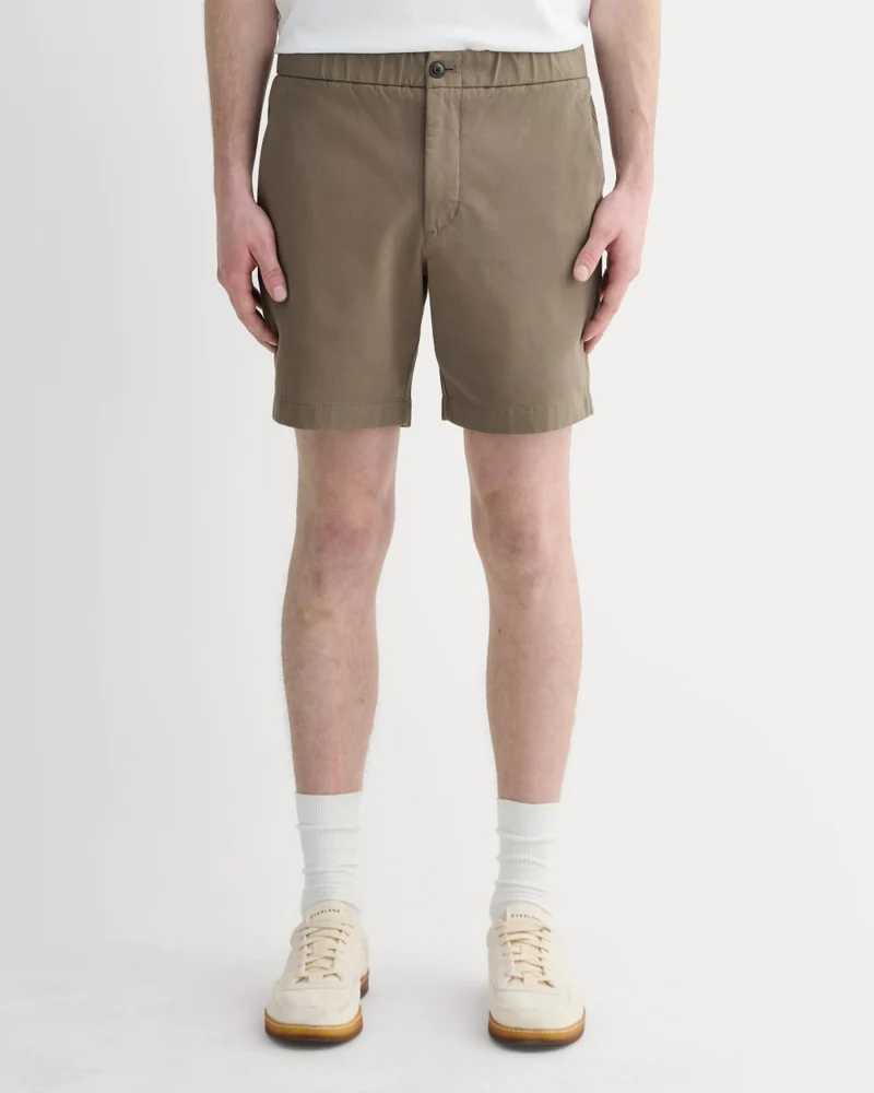 The Pull-On Performance Chino Short | Abalone
