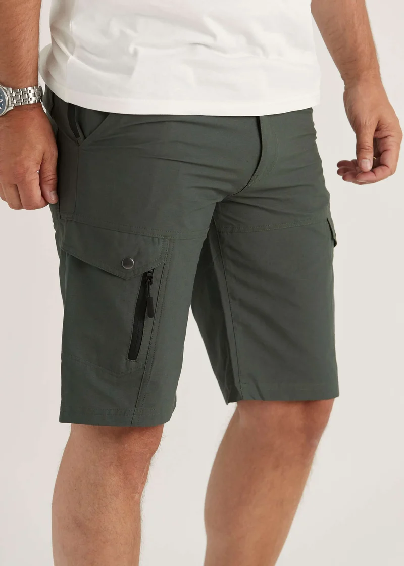 Shorts med benficka Grön