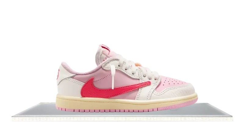 Air Jordan 1 Low Travis Scott Tropical Pink (PS)