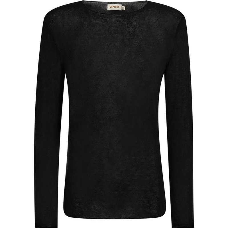 Bluse Drew Cashmere mix - Black