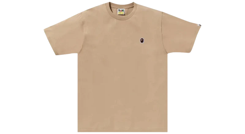 BAPE Mini Ape Head Tee Brown