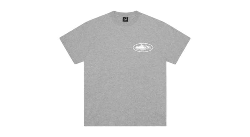 Corteiz OG Island Tee Heather Grey