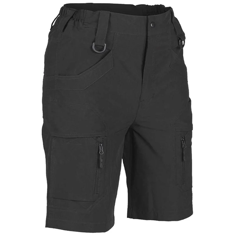 Mil-Tec Stretch Assault Shorts Black