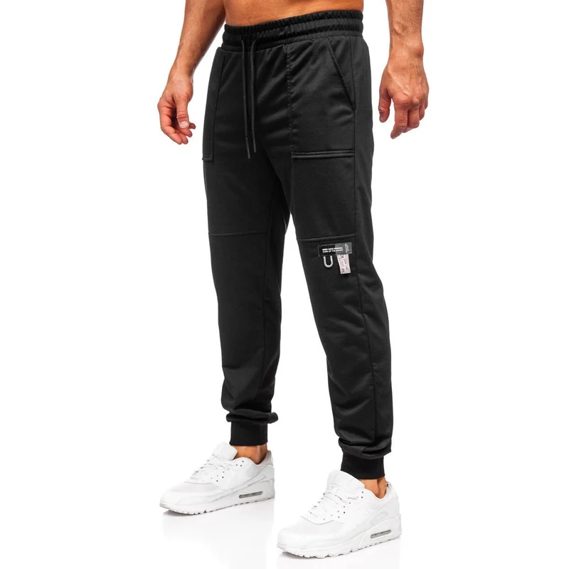 Svarta Sweatpants - Träningsbyxa Herr - UTFÖRSÄLJNING