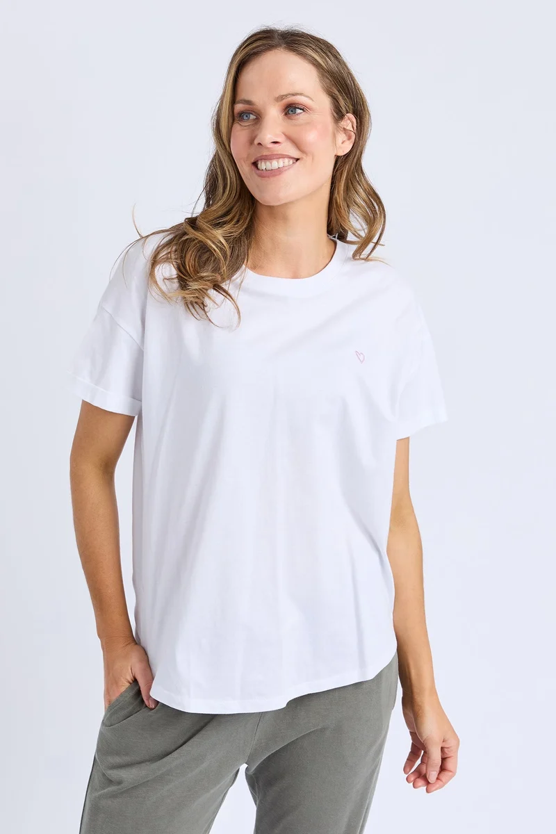 Halli S/S Tee white