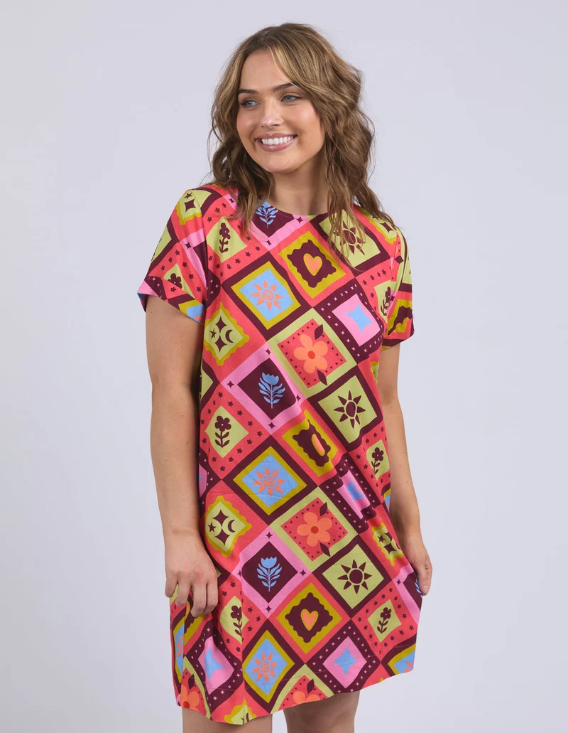 Rhode Dress geo print (Last one size 8)