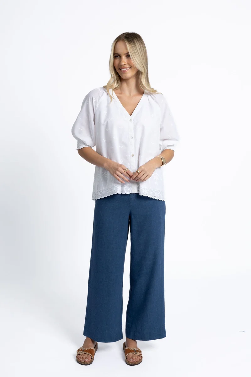 Chloe blouse white (Last one S/M)