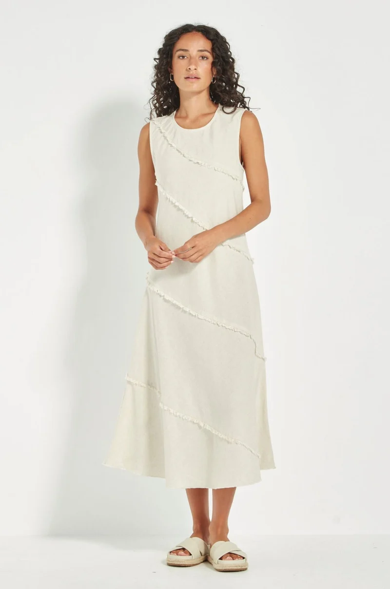 Elle Dress Cashew (Last one size small)