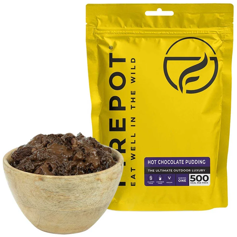 Firepot Dehydrated Meal Hot Chocolate Pudding 500kcal