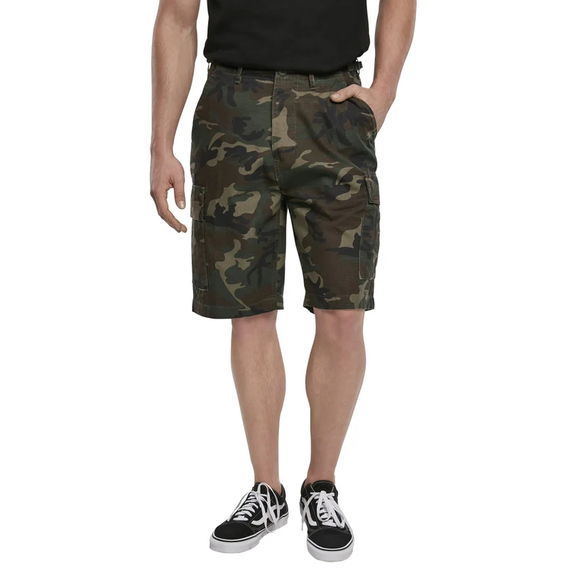 Brandit BDU Ripstop Shorts Woodland Camo