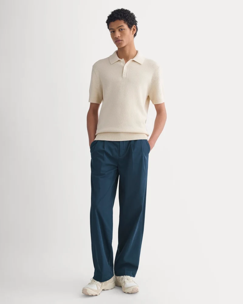 Pull-On Easy Trouser | Midnight Navy