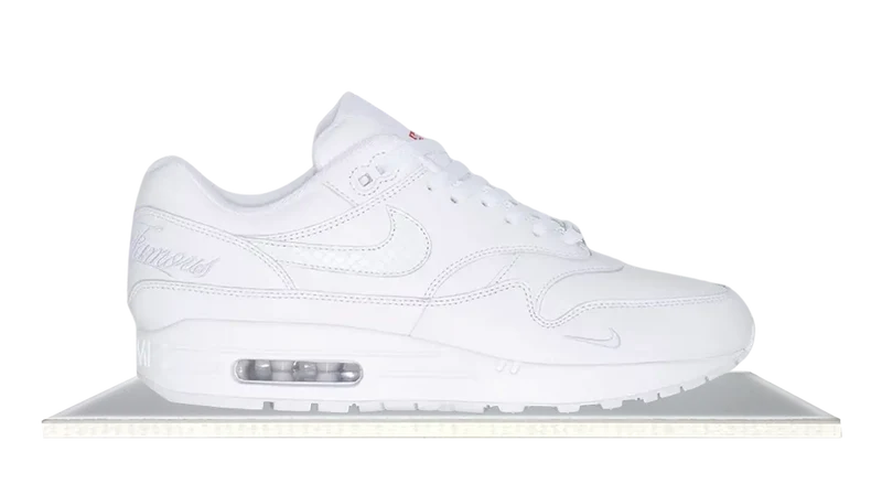 Air Max 1 Supreme Triple White (SS25)