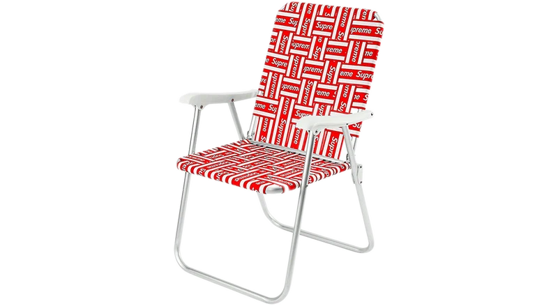Supreme Lawn Chair Red