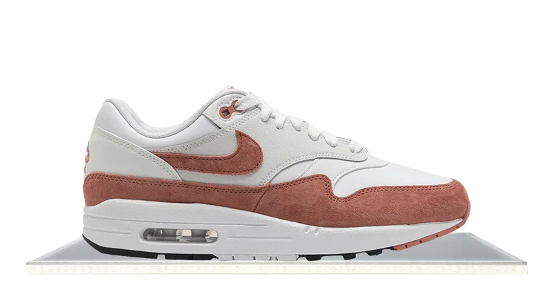 Air Max 1 White Canyon Pink