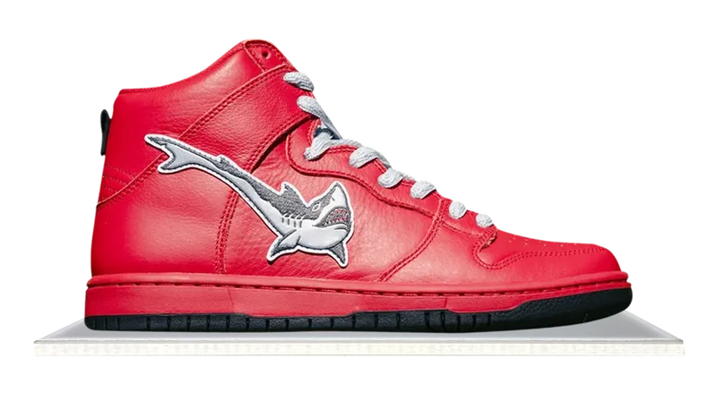 SB Dunk High Oski 'Red Shark' Friends & Family