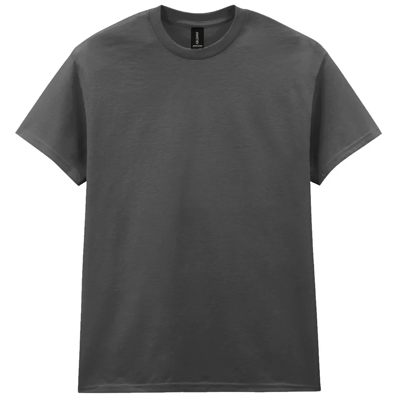 Charcoal Cotton T-Shirt