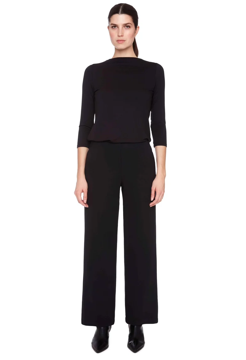 Cool compression full length wide leg pant
