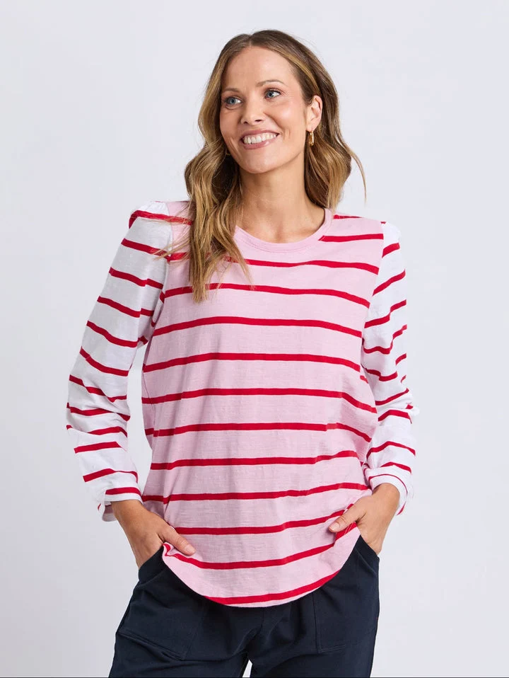 Baia long sleeve top pink (Last one size 8)