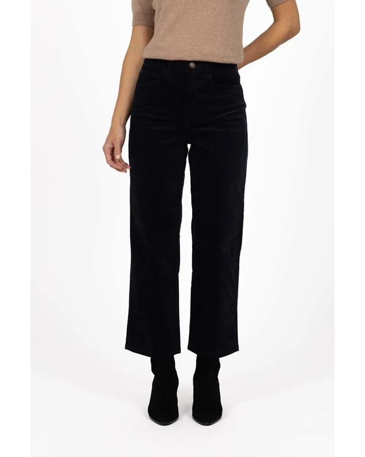 Va Va Velour pant Navy