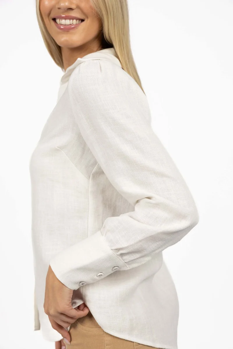 Pixie Shirt white (Last one size 16)
