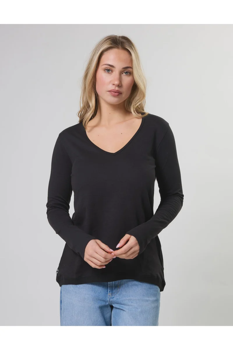 Parker crew top black