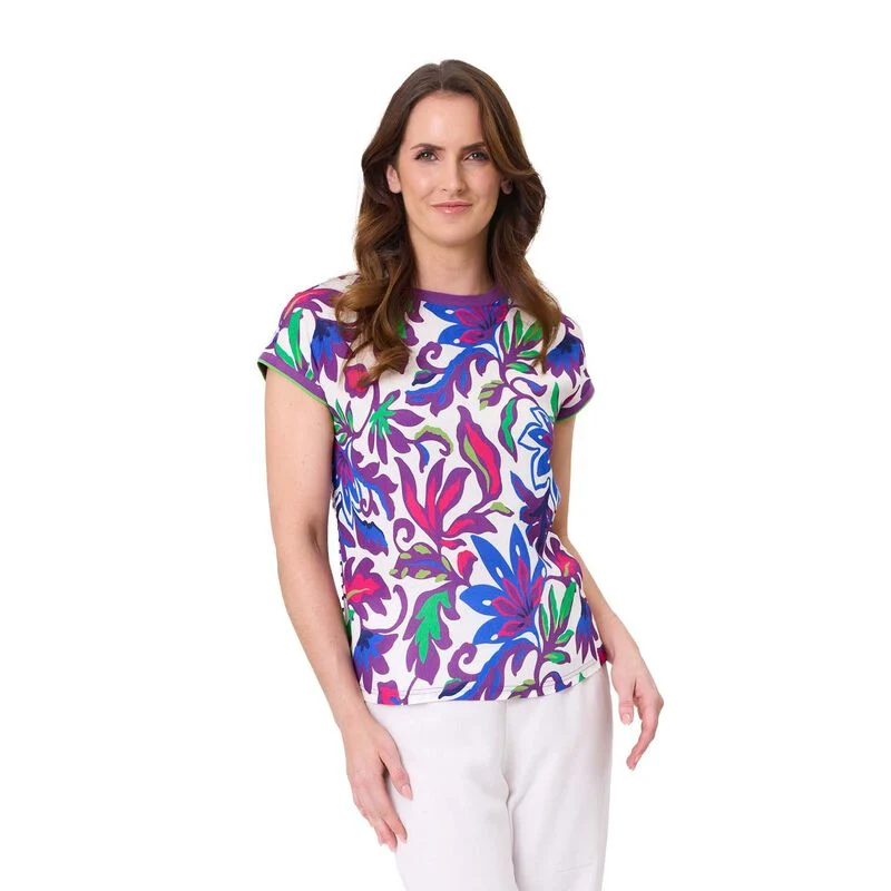 Narcisa top floral (Last one size 10)