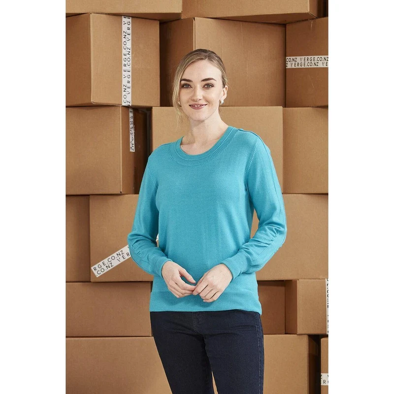 Cole sweater aqua (Last size small will fit size XS/Small)