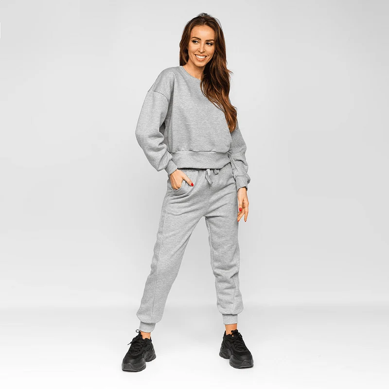 Träningsoverall sweatpants och tröja