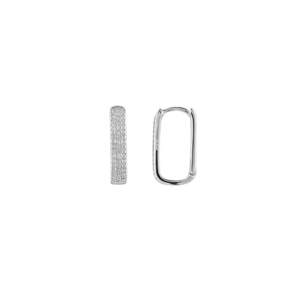 Zahar Macey Earings - Silver