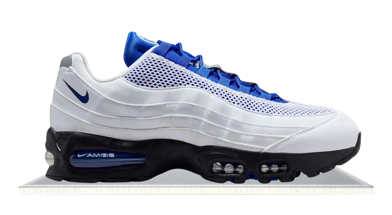 Air Max 95 Big Bubble Total 90 White Racer Blue