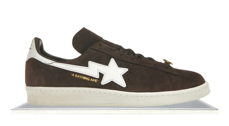 Adidas Campus 80s Bape 30th Anniversary Brown
